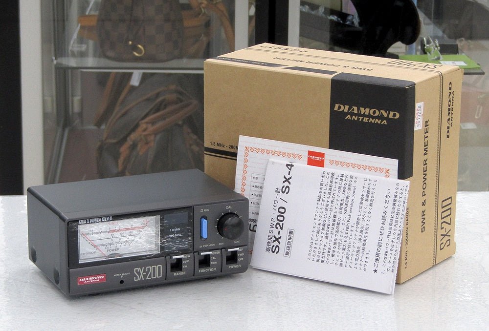 第一電波工業 ダイヤモンドアンテナ SX - 200 1.8~200MHz 通過形SWR・パワー計 パワーメーター - 安心保証・業界最安値の販売 福助